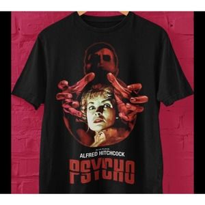 PSYCHO Shirt, DOPE Italian 60s Poster! Janet Leigh